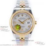 N9 Factory 904L Rolex Datejust II 41mm Jubilee Watch - White Dial Diamond ETA 2836 Automatic 